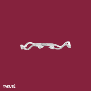 Medusa Cuff in White